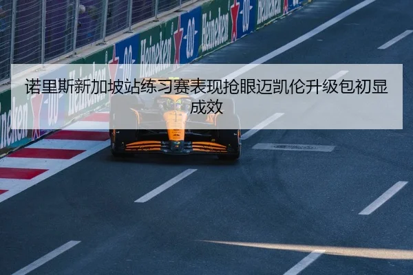诺里斯新加坡站练习赛表现抢眼迈凯伦升级包初显成效